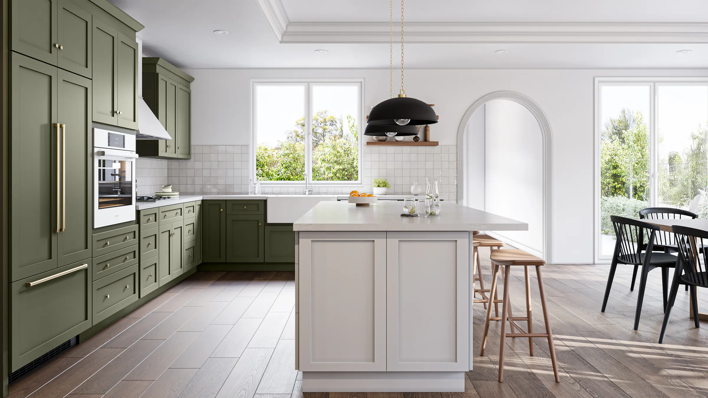 Shaker Kitchen Remodel by Hausrack Interiors LLC project photo